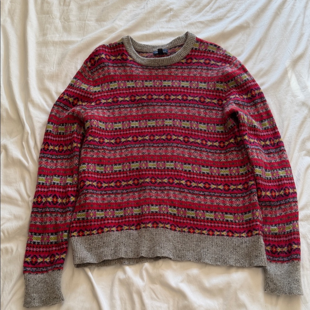 Colorful Patterned Sweater